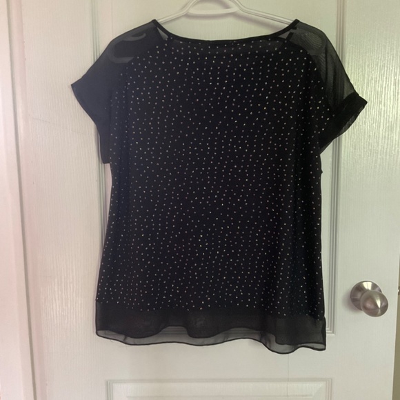 Ricki’s sparkly dressy top - size large NWT - Picture 2 of 5